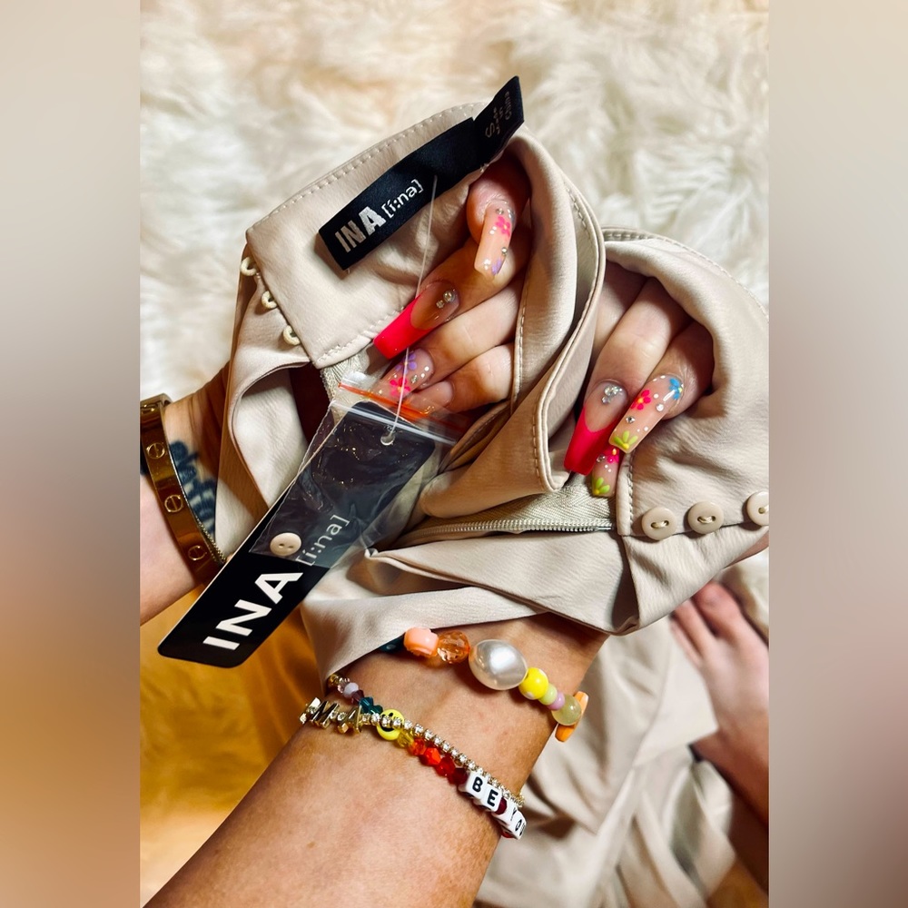 INA FASHION - SLEEVELESS MOCK NECK JUMPSUIT